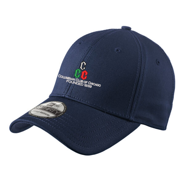 New Era Structured Stretch Cotton Cap - Embroidered Logo Thumbnail