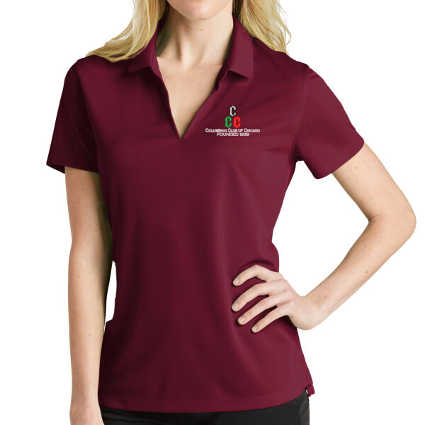 Nike Ladies Dri-Fit Micro Pique 2.0 Polo - Embroidered Logo Thumbnail