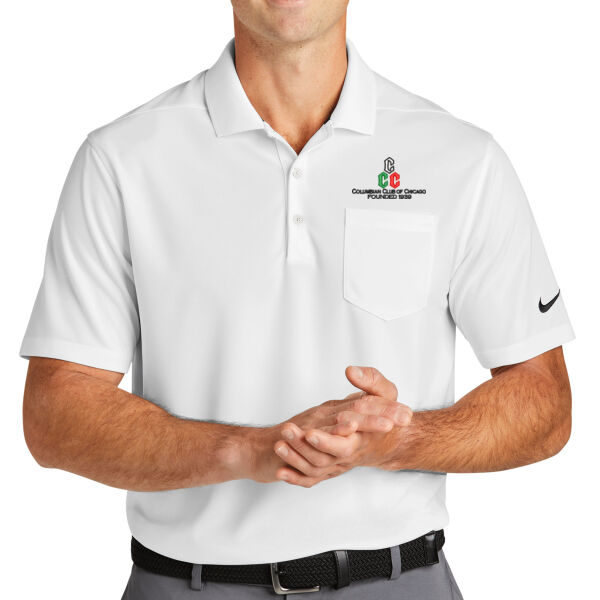 Nike Dri-FIT Micro Pique 2.0 Pocket Polo - Embroidered Logo Thumbnail