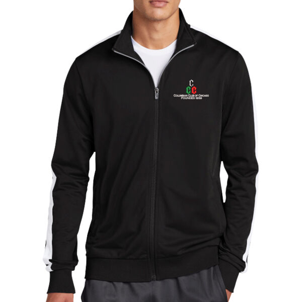 Sprot-Tek Tricot Track Jacket - Embroidered Logo Thumbnail