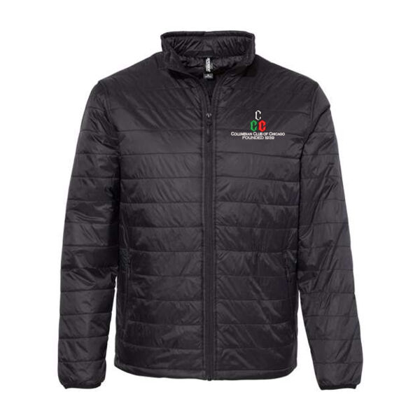 Independent Trading Co. Puffer Jacket - Embroidered Logo Thumbnail