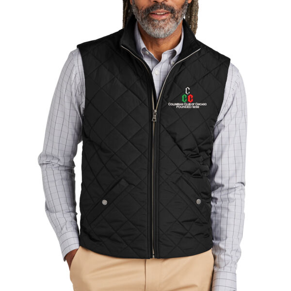 Brooks Brothers Quilted Vest - Embroidered Logo Thumbnail