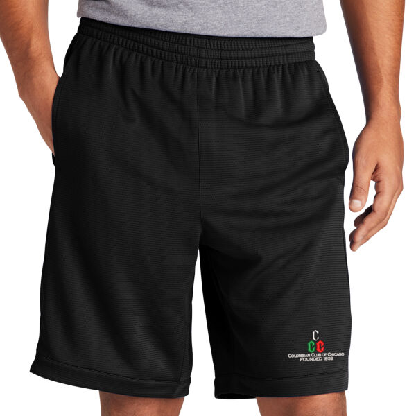 Sport-Tek PosiCharge Position Short With Pockets - Embroidered Logo Thumbnail